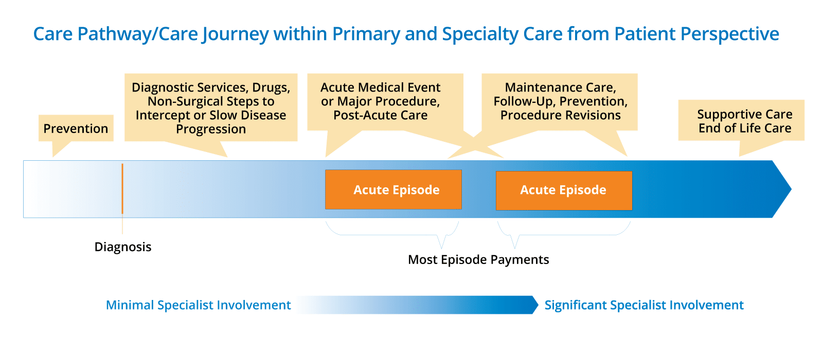 Care Pathway/Care Journey within Primary and Specialty Care from Patient Perspective